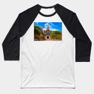 Anandapaya, Bagan Burma. Baseball T-Shirt